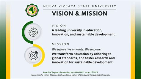 cvsu mission and vision|NVSU .